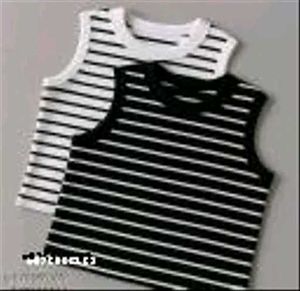 Striped Sleeveless Tops - Pack of 2