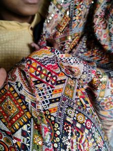 Beautiful Lahnga With Banarsi Dupatta, Free Earing
