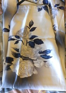 3 Piece Crop Top Skirt With Duptta