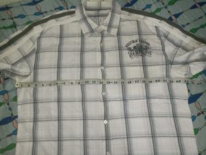 Y2K Men's Plaid Short Sleeve Shirt