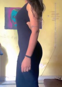 Black Backless Dress