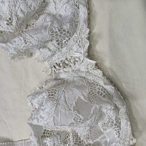 Beautiful 🪔White Lace Bra