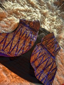 Embroidered Silk Blouse