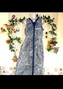 Chic Zebra Print sun dress