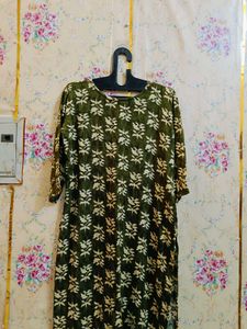 🇳🇿💫🎀Green Printed Kurta