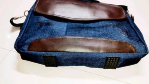 Denim Blue Laptop Bag