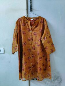 Floral Print Kurta
