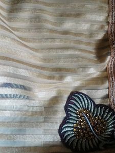 Elegant Embroidered Saree