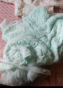 Multilayer Frock With Soft Coat