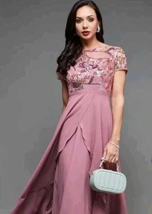 Miss Chase women Embellished Round Neck S