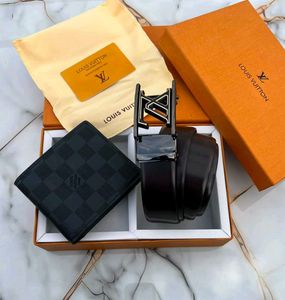 Louis Vuitton Belt and Wallet Set