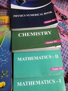 Class XII Science Books