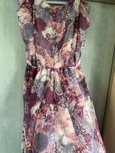 Chic Floral Print Dress