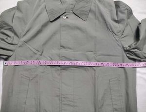 Classic Imported Trench Coat (Olive)