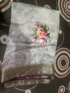 New Saree One Time Worn