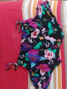Colorful Floral Print Top