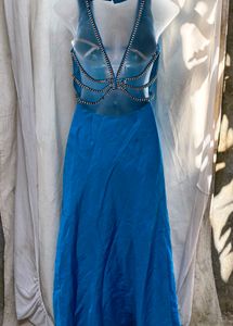 I. Stunning Royal Blue Evening Gown