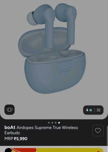 boAt Airdopes Supreme True Wireless Earbuds