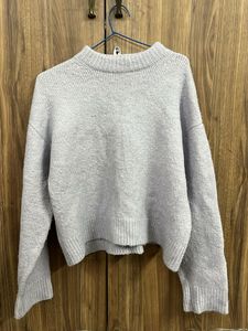 ZARA Lilac Pullover Sweater