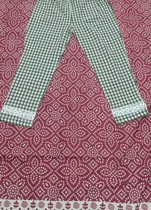 Checkered cordset