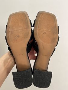 Stylish Black Block Heel Sandals