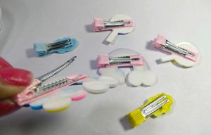 9 Pcs Colourful Candy Rainbow Hair Clips for Girls