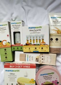 Mamaearth Skincare Bundle Toner soap face wash
