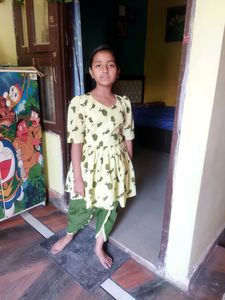 Tulip Salwar And Peplum Top