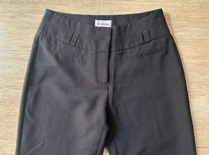 New Classic Black Wide Leg Trousers