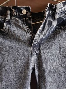 Acid Wash High Waisted Jeans