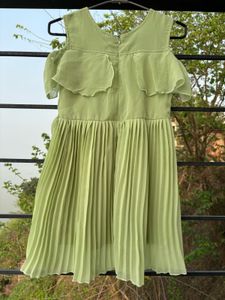 Girls Green Dress