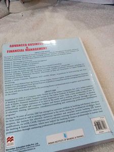 Advanced Business &amp; Financial Management Book