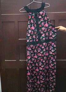 Floral Halter Sundress