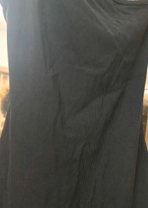 Black One-Shoulder Dress