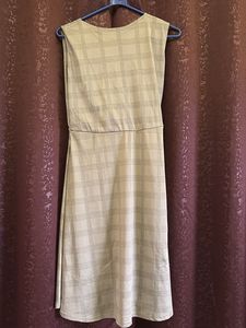 Midi Checkered Dress