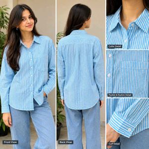 Classic Striped Unisex Shirt