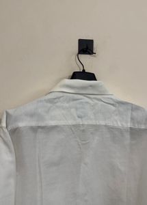 Men's Classic White Linen Shirt