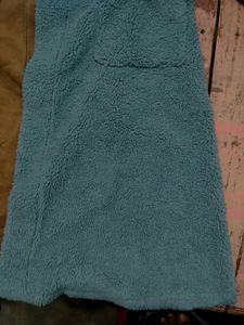 Cozy Teal Teddy Coat