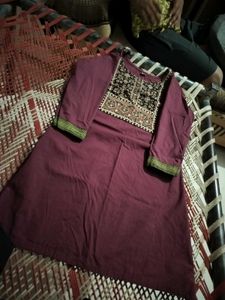 Embroidered Kurta