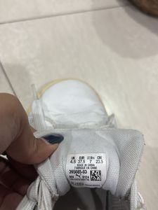 Puma White &amp; Gold Casual Sneakers