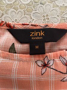 Zink Floral Print Top