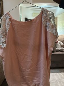 Elegant Lace Sleeve Top