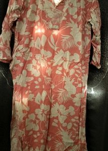 Chic Floral Print Tunic Top