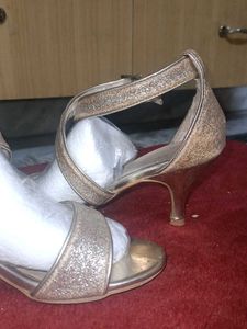 Sparkly Gold heels &amp; Sandals