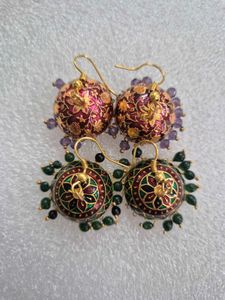 Elegant Jhumka Earrings - New
