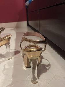 Rose Gold Heels 5 Inches