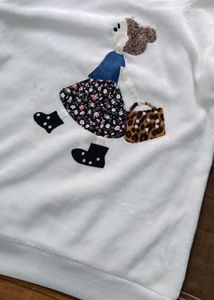 Cute White Sweatshirt
