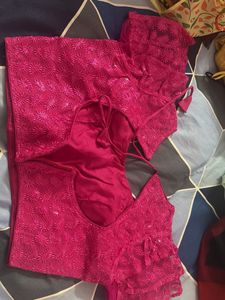 Pink Embroidered Blouse