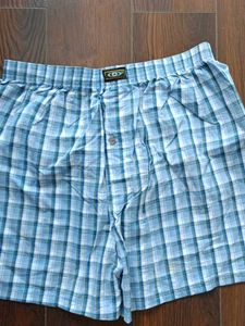 Men's Plaid Boxer Shorts XL