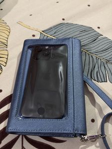 Stylish Blue Crossbody Bag